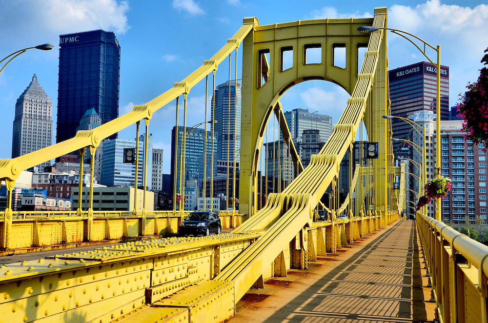 Pennsylvania-Pittsburgh-Andy-Warhol-Bridge-Downtown-Skyline